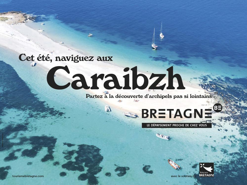 Kit digital campagne tourisme 4 visuels officiels paysage caraibzh a thibault poriel